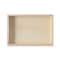 8 Pack: 12" Wooden Rectangular Plaque by Make Market®
